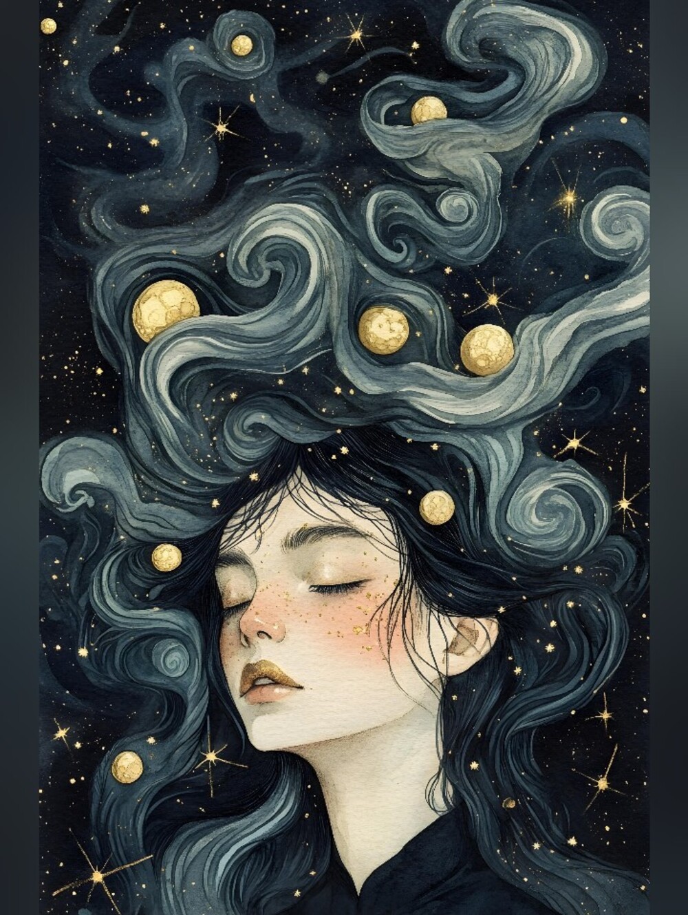 12pc=Sleepy Moon Prints SPECIAL